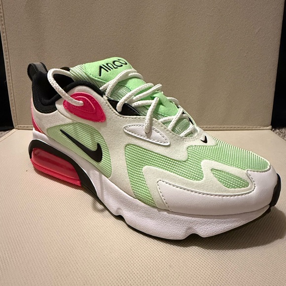 Nike Air Max Sneakers in Green and Pink - Picture 4 of 9